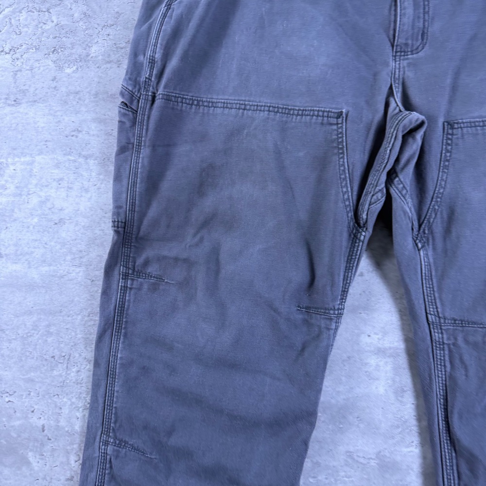 modern carhartt double knee pants washed mens 42x32 - Picture 3 of 9
